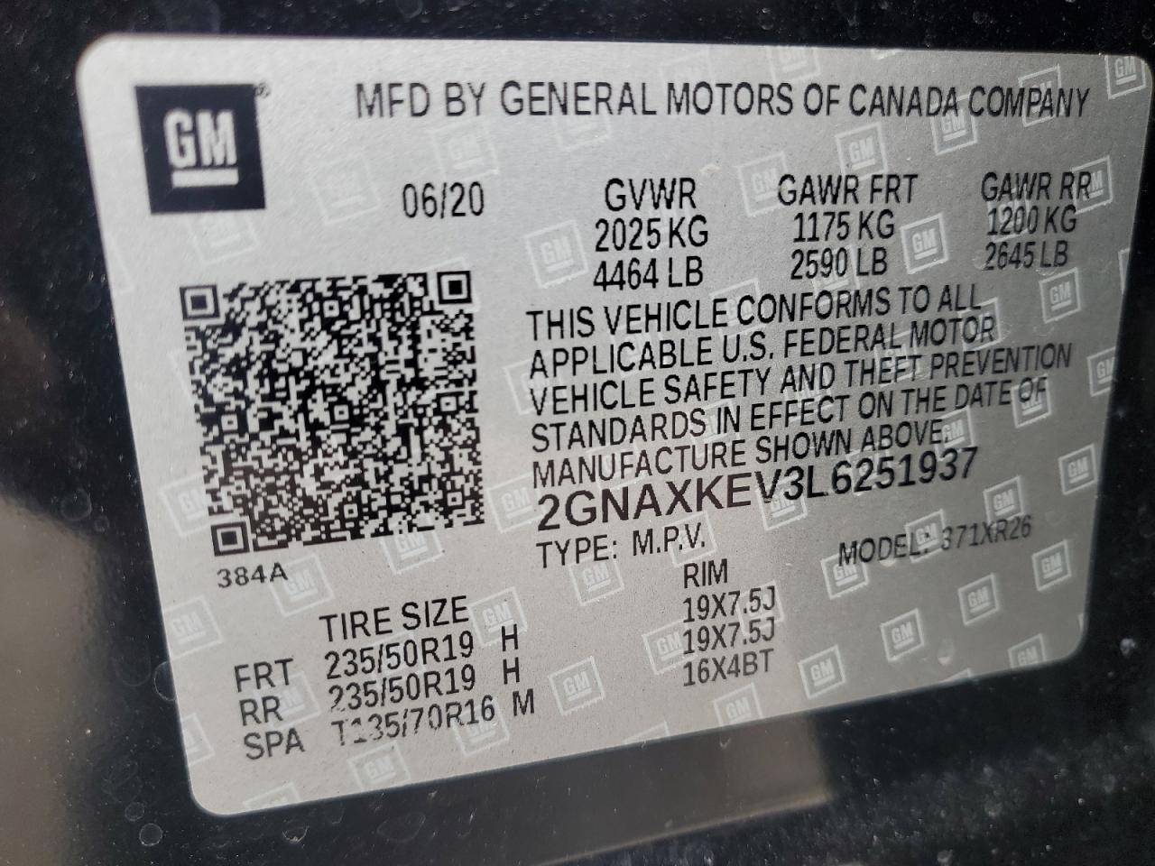 2020 Chevrolet Equinox - Image 13