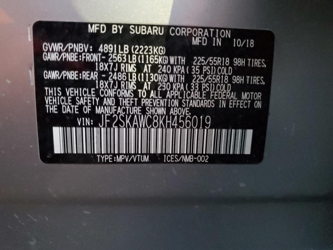 2019 Subaru Forester - Image 13