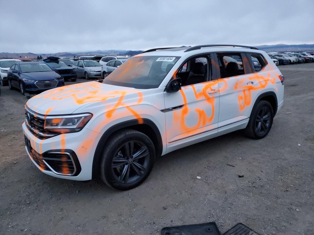 2021 Volkswagen Atlas Se იყიდება Helena-ში, MT - Vandalism