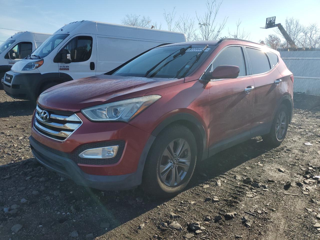 VIN 5XYZU3LB4EG130374 2014 HYUNDAI SANTA FE no.1