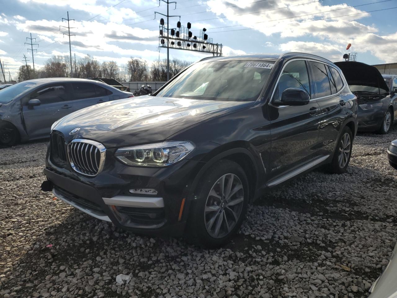 VIN 5UXTR9C58JLC75647 2018 BMW X3 no.1