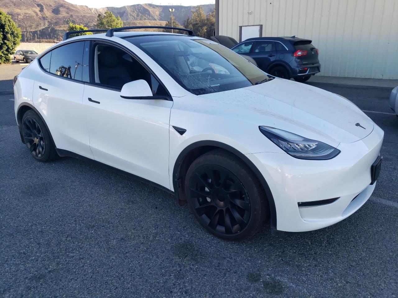 VIN 5YJYGDEE1MF079714 2021 TESLA MODEL Y no.4