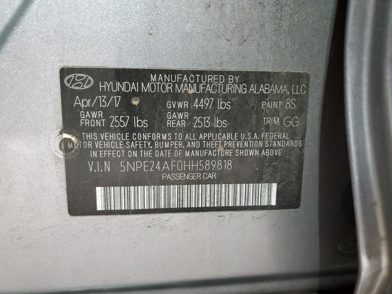 2017 Hyundai Sonata - Image 12
