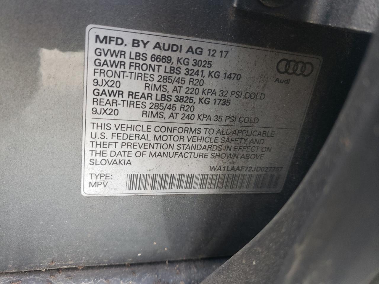 2018 Audi Q7 - Image 15