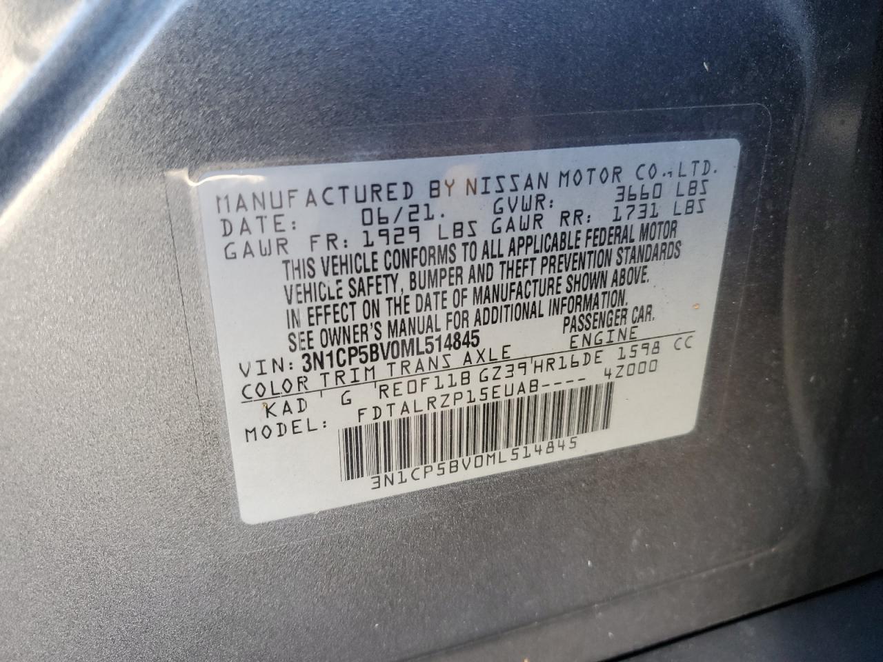 2021 Nissan Kicks - Image 13