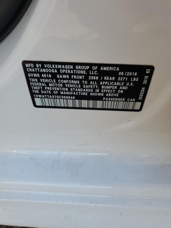 2016 Volkswagen Passat - Image 12