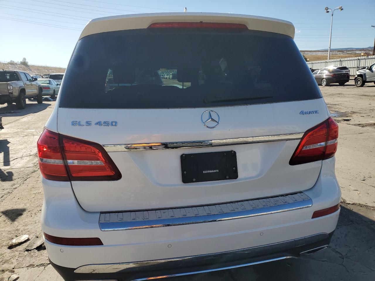 2017 Mercedes-Benz Gls 450 4Matic VIN: 4JGDF6EE0HA931896 Lot: 79886134