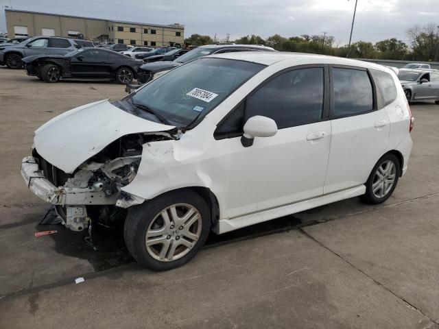 2007 Honda Fit S na sprzedaż w Wilmer, TX - Front End