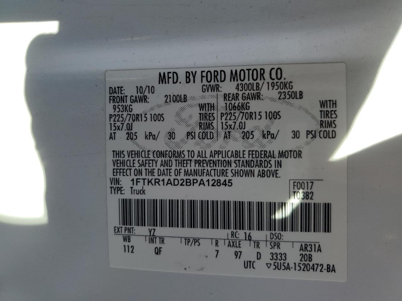 2011 Ford Ranger - Image 12