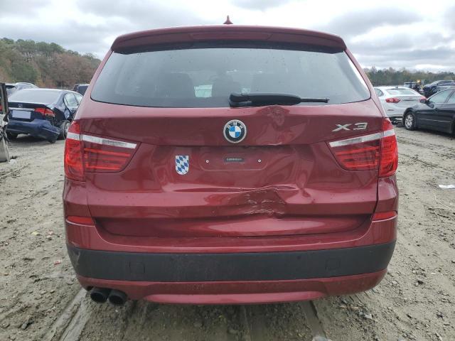  BMW X3 2013 Бургунди