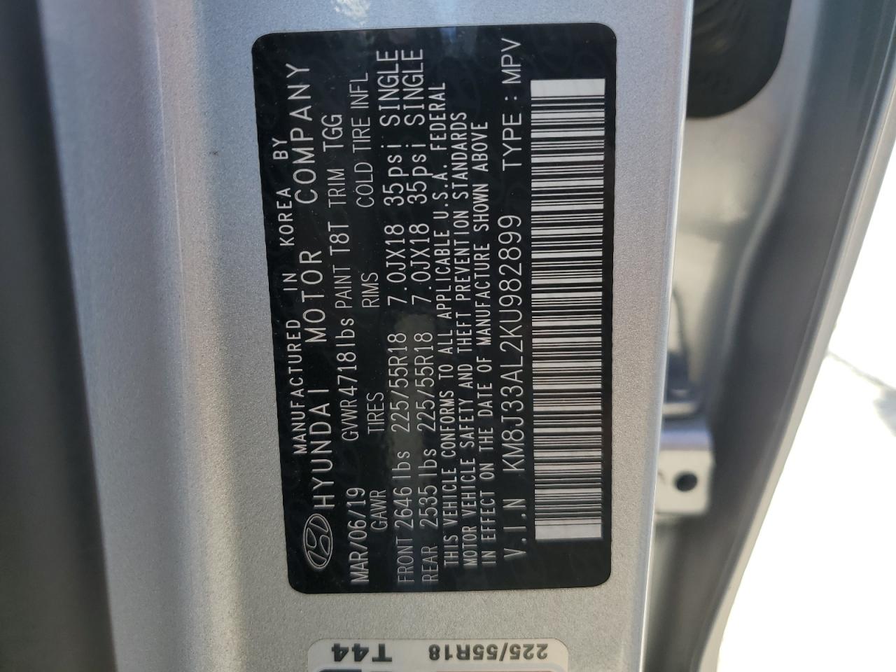 2019 Hyundai Tucson - Image 16