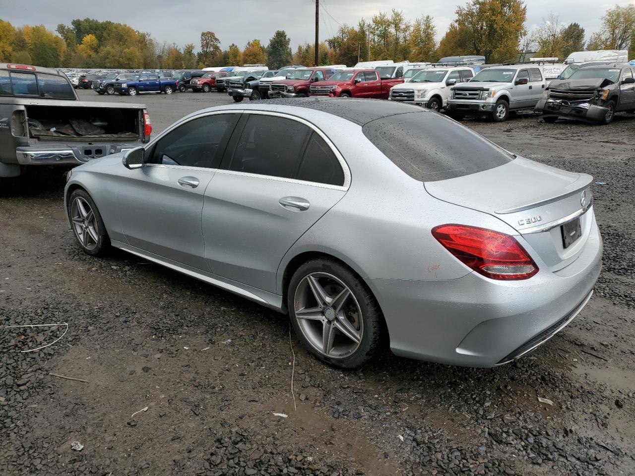 VIN 55SWF4KB2GU172474 2016 MERCEDES-BENZ C-CLASS no.2