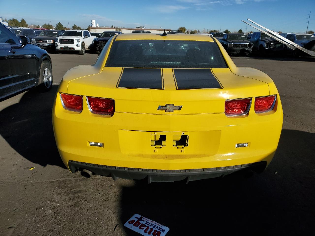 2011 Chevrolet Camaro Lt VIN: 2G1FB1ED0B9123563 Lot: 81267014