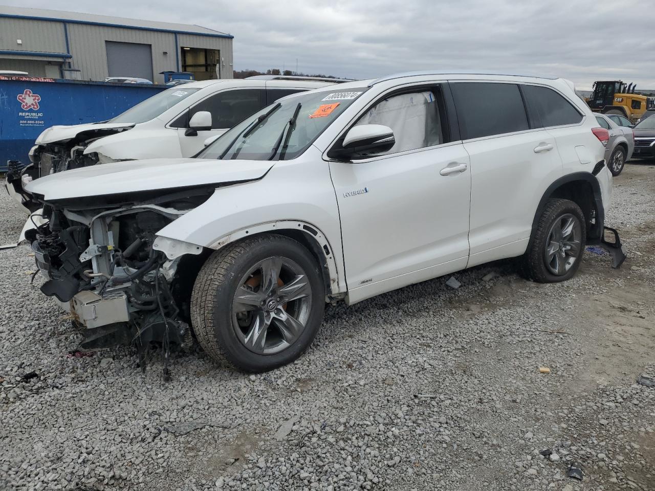 2017 Toyota Highlander Hybrid Limited продається в Earlington, KY - All Over