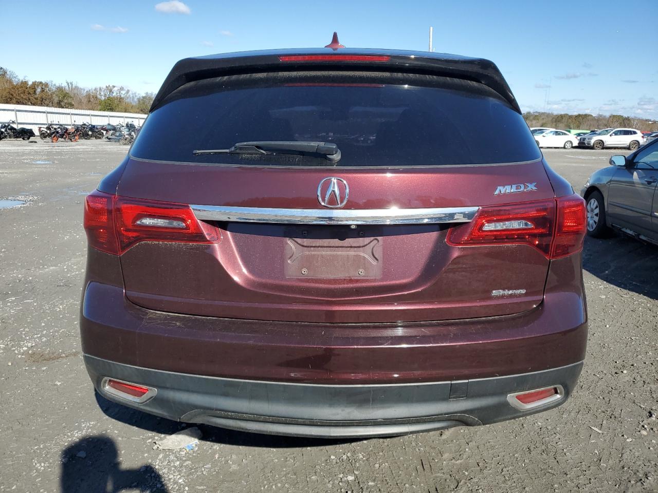 2014 Acura Mdx Technology VIN: 5FRYD4H43EB023382 Lot: 80954444