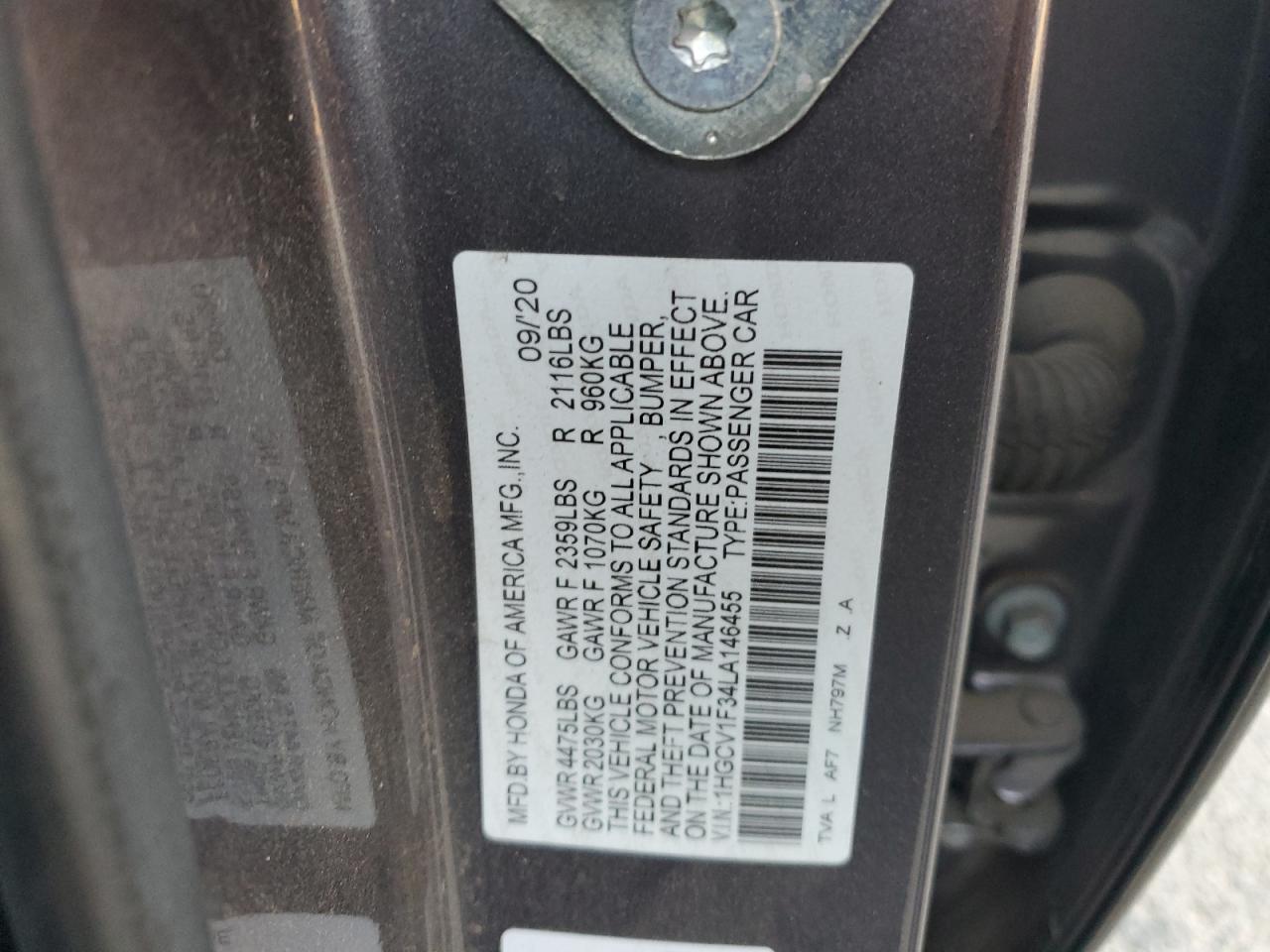 2020 Honda Accord - Image 12