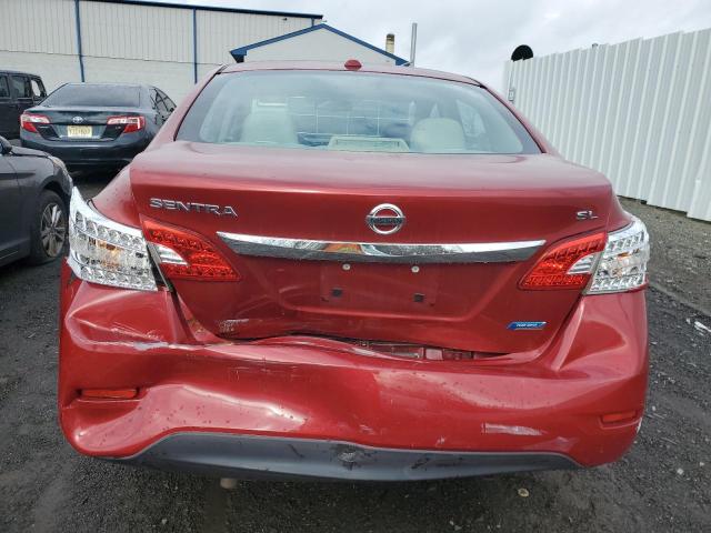  NISSAN SENTRA 2014 Red