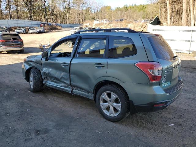 Паркетники SUBARU FORESTER 2015 Зеленый