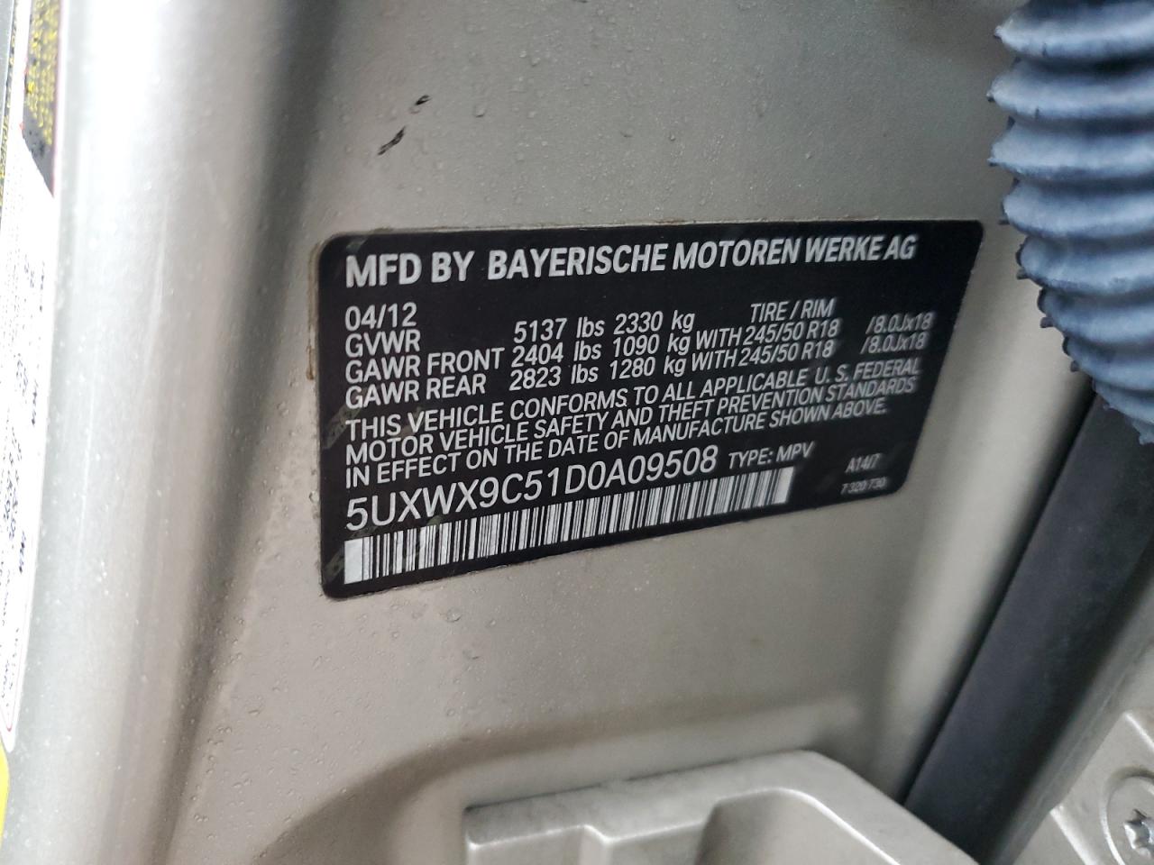 2013 BMW X3 - Image 12