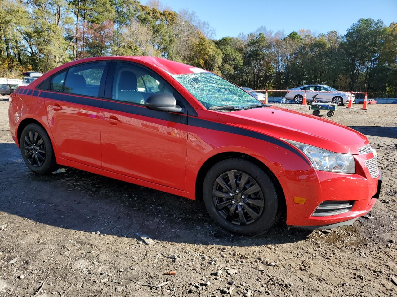 VIN 1G1PA5SH3E7114903 2014 CHEVROLET CRUZE no.4