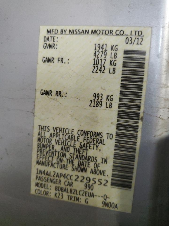 2012 Nissan Altima - Image 15
