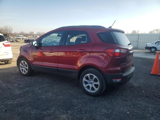  FORD ECOSPORT 2018 Red