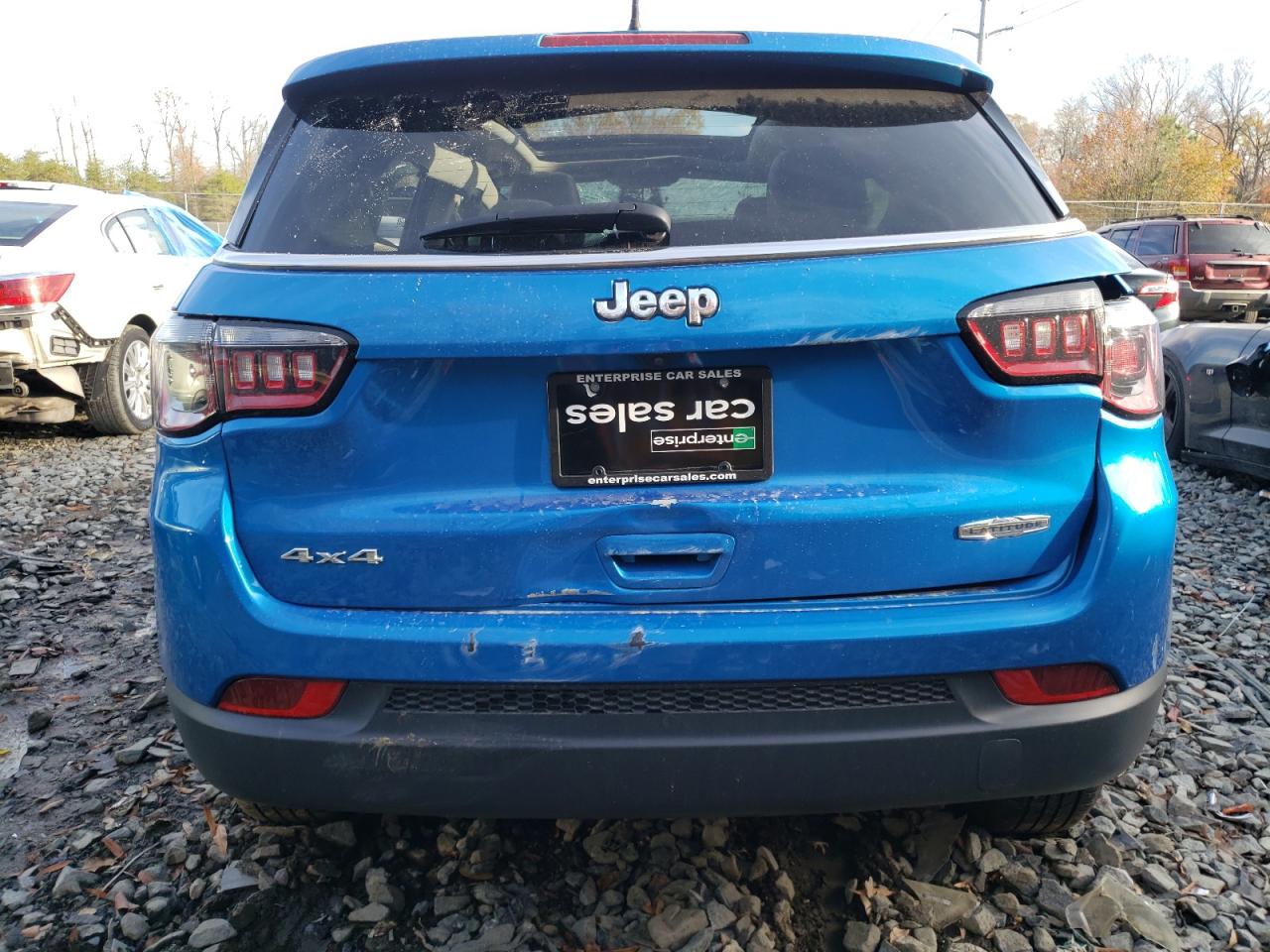 2022 Jeep Compass Latitude VIN: 3C4NJDBB7NT122230 Lot: 82299074
