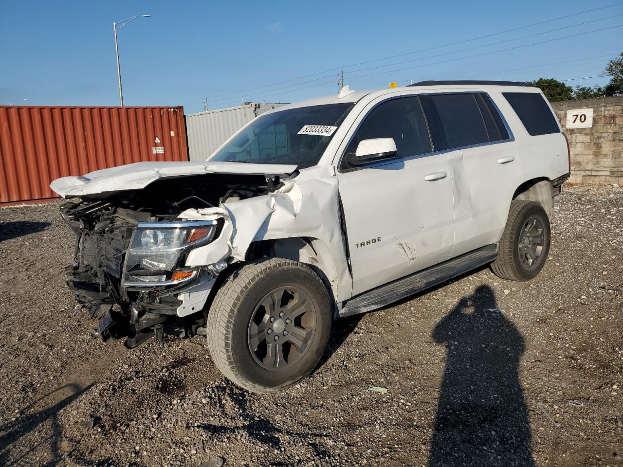 VIN 1GNSCAKC8KR373550 2019 CHEVROLET TAHOE no.1