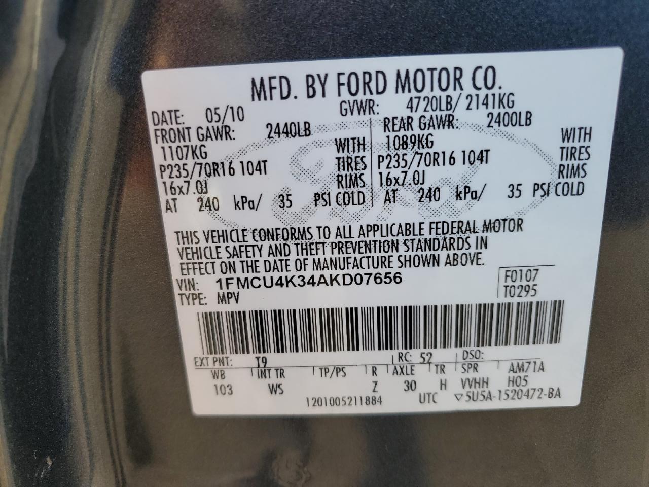 2010 Ford Escape - Image 14