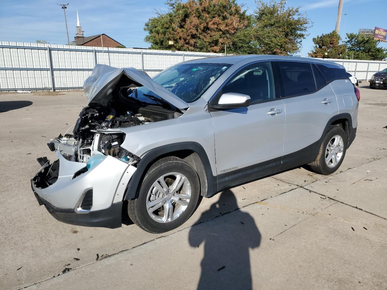 2019 Gmc Terrain Sle na sprzedaż w Oklahoma City, OK - Front End