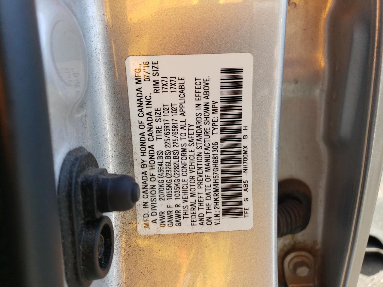2016 Honda CR-V - Image 15