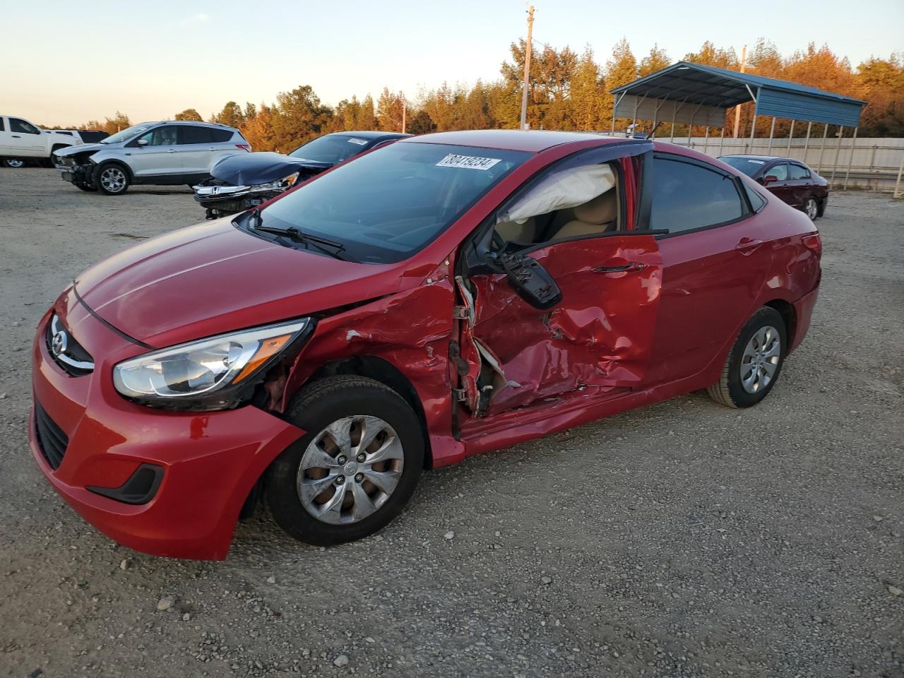 KMHCT4AE1GU025459 2016 HYUNDAI ACCENT - Image 1