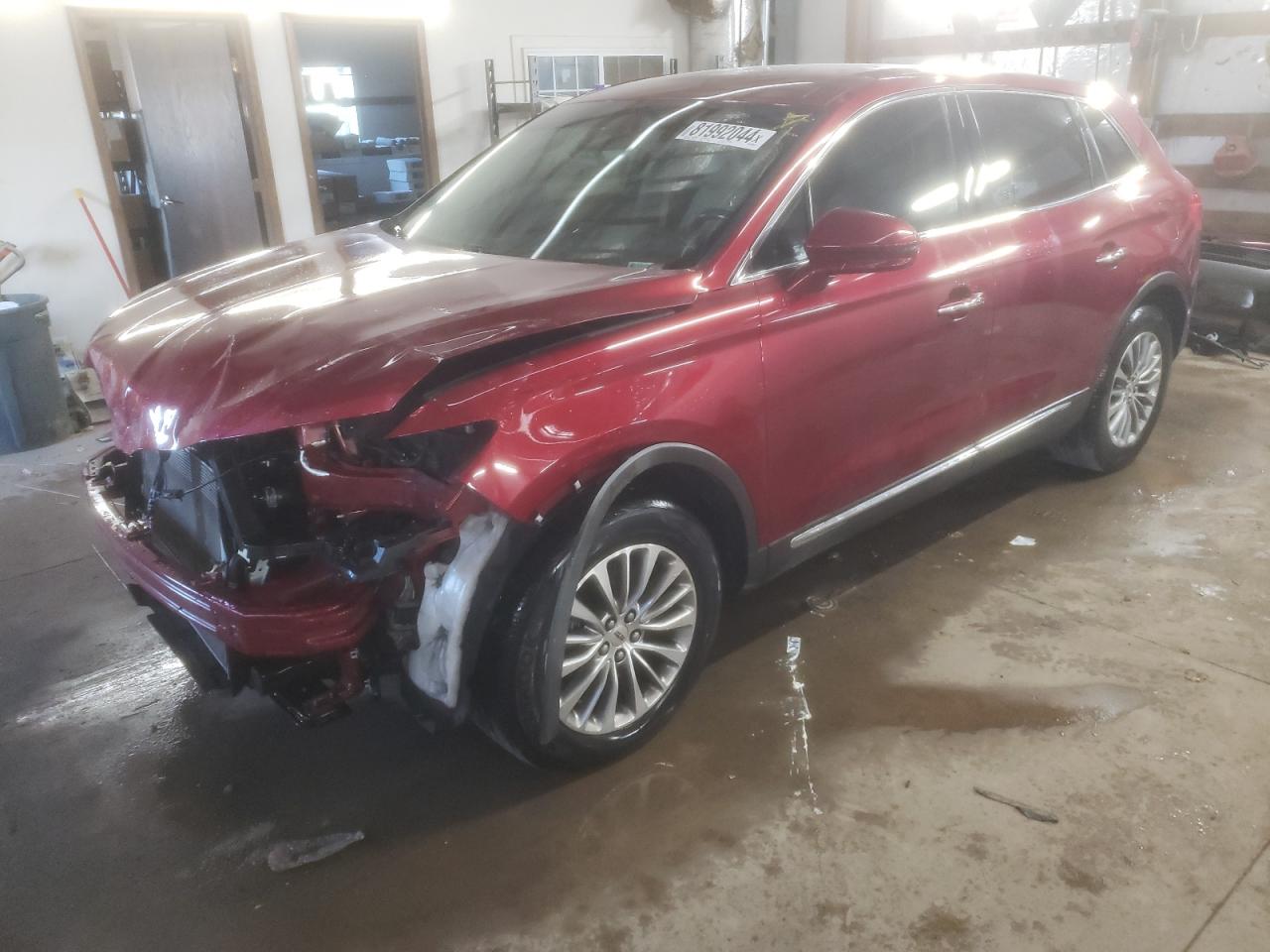 VIN 2LMPJ6KR8HBL35396 2017 LINCOLN MKX no.1