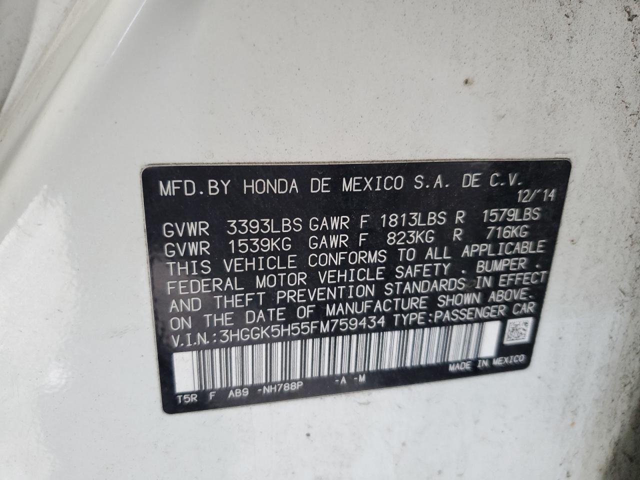 2015 Honda Fit - Image 15