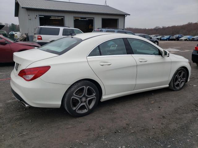 Sedans MERCEDES-BENZ CLA-CLASS 2014 Biały