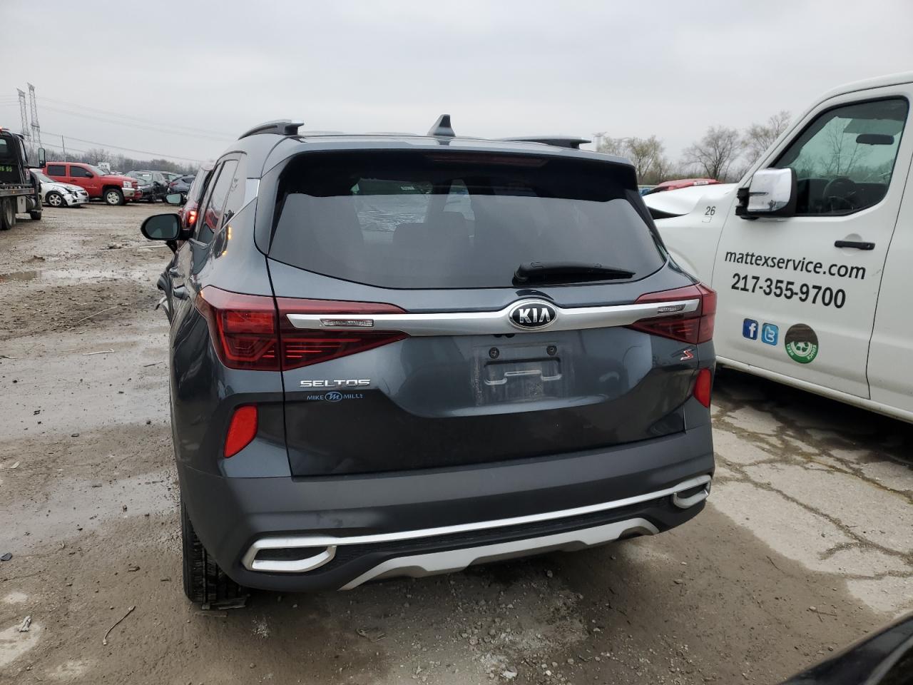 2021 Kia Seltos S VIN: KNDEUCAA3M7043473 Lot: 80866844