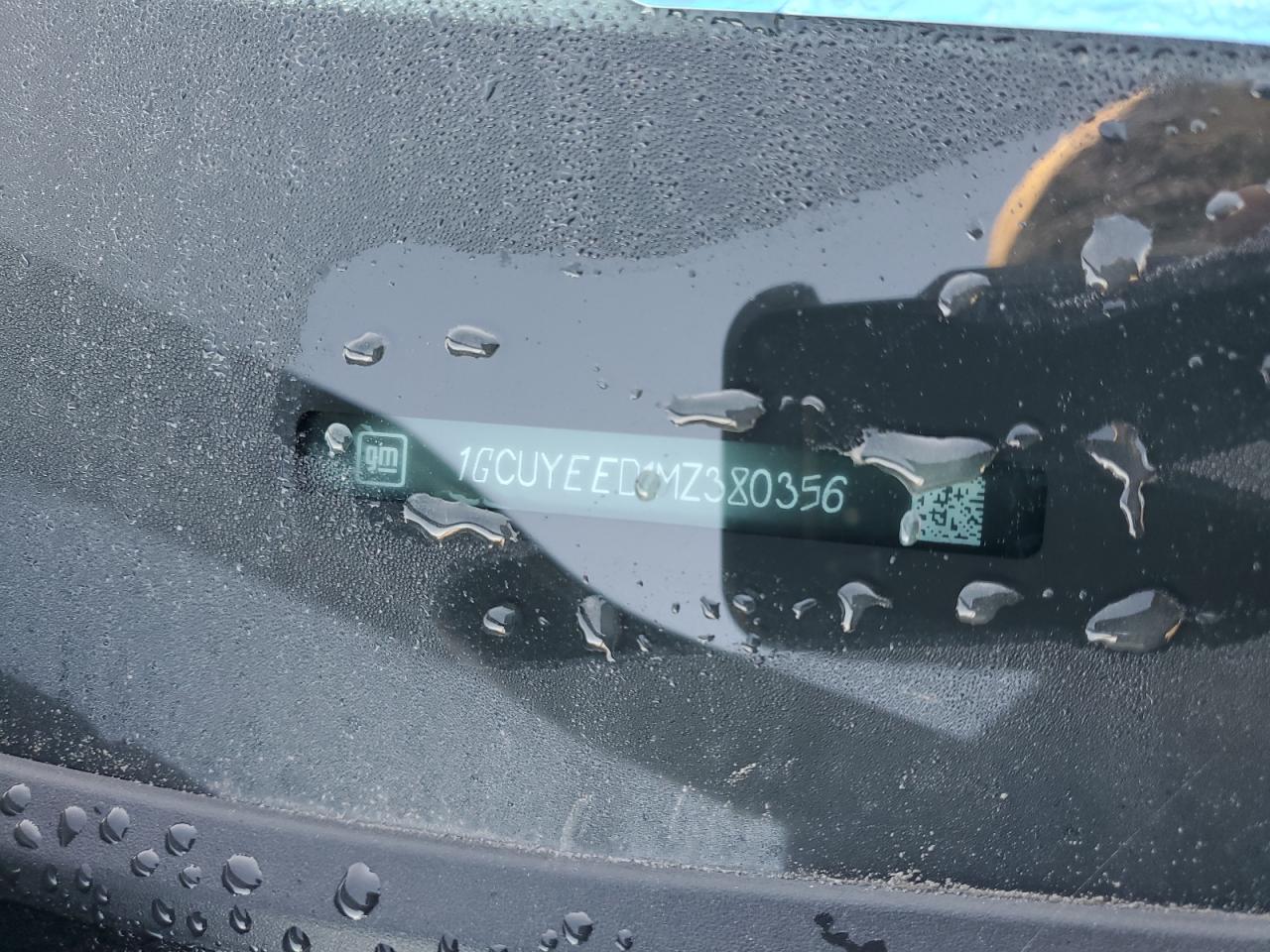 2021 Chevrolet Silverado K1500 Rst VIN: 1GCUYEED1MZ380356 Lot: 81780504