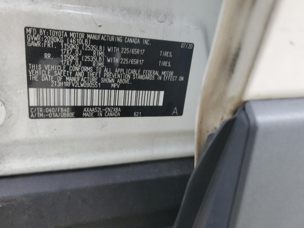 2020 Toyota RAV 4 - Image 12