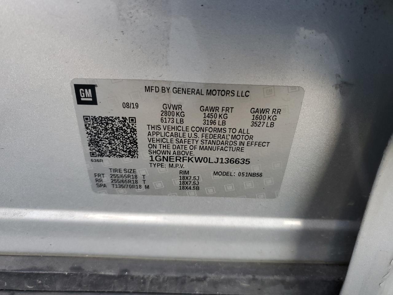 2020 Chevrolet Traverse - Image 13