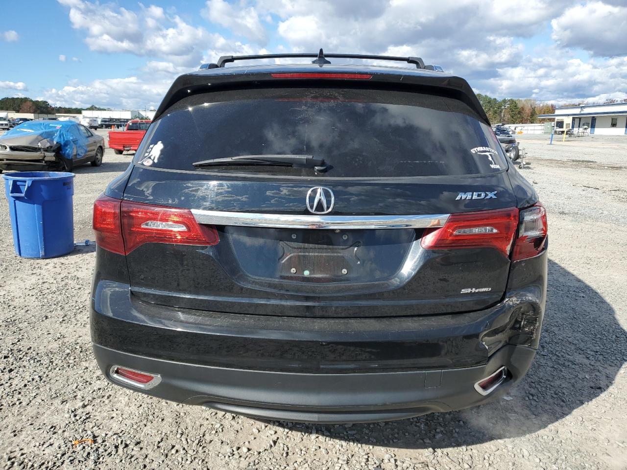 2016 Acura Mdx Technology VIN: 5FRYD4H42GB035641 Lot: 81117934