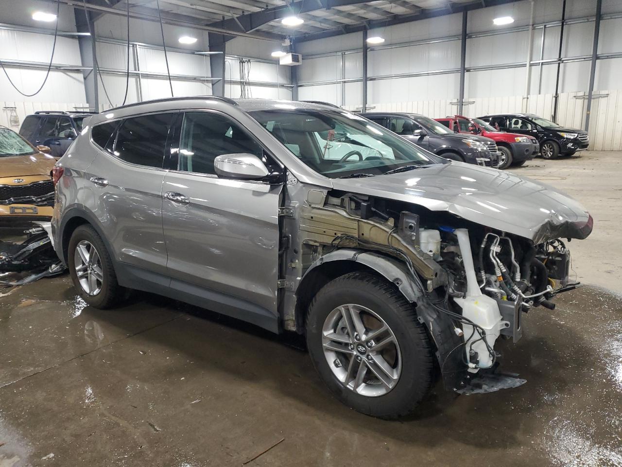 VIN 5NMZUDLB3HH051696 2017 HYUNDAI SANTA FE no.4