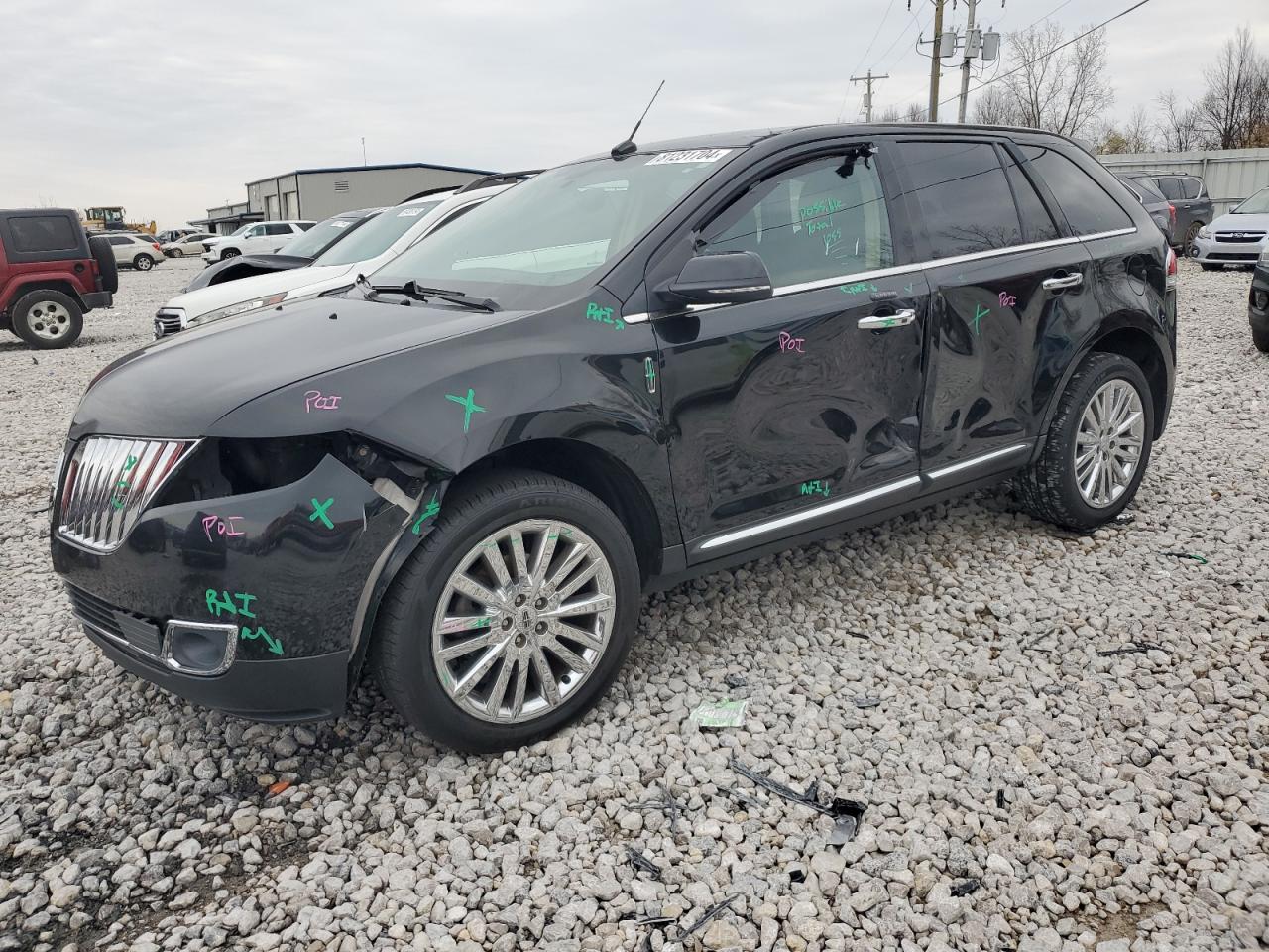 VIN 2LMDJ8JK6FBL26972 2015 LINCOLN MKX no.1