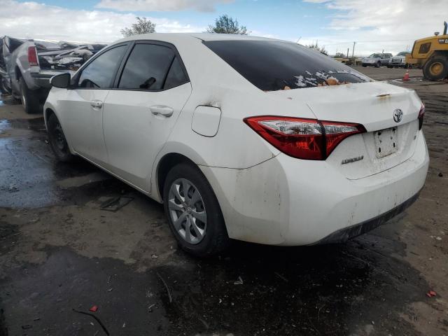 Седаны TOYOTA COROLLA 2014 Белый