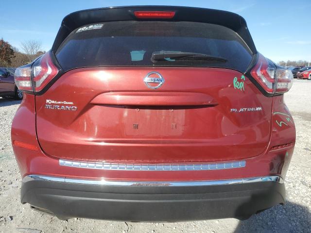  NISSAN MURANO 2018 Бордовый