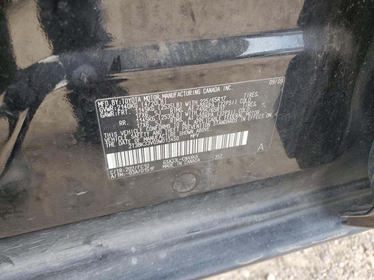 2009 Toyota RAV 4 - Image 13