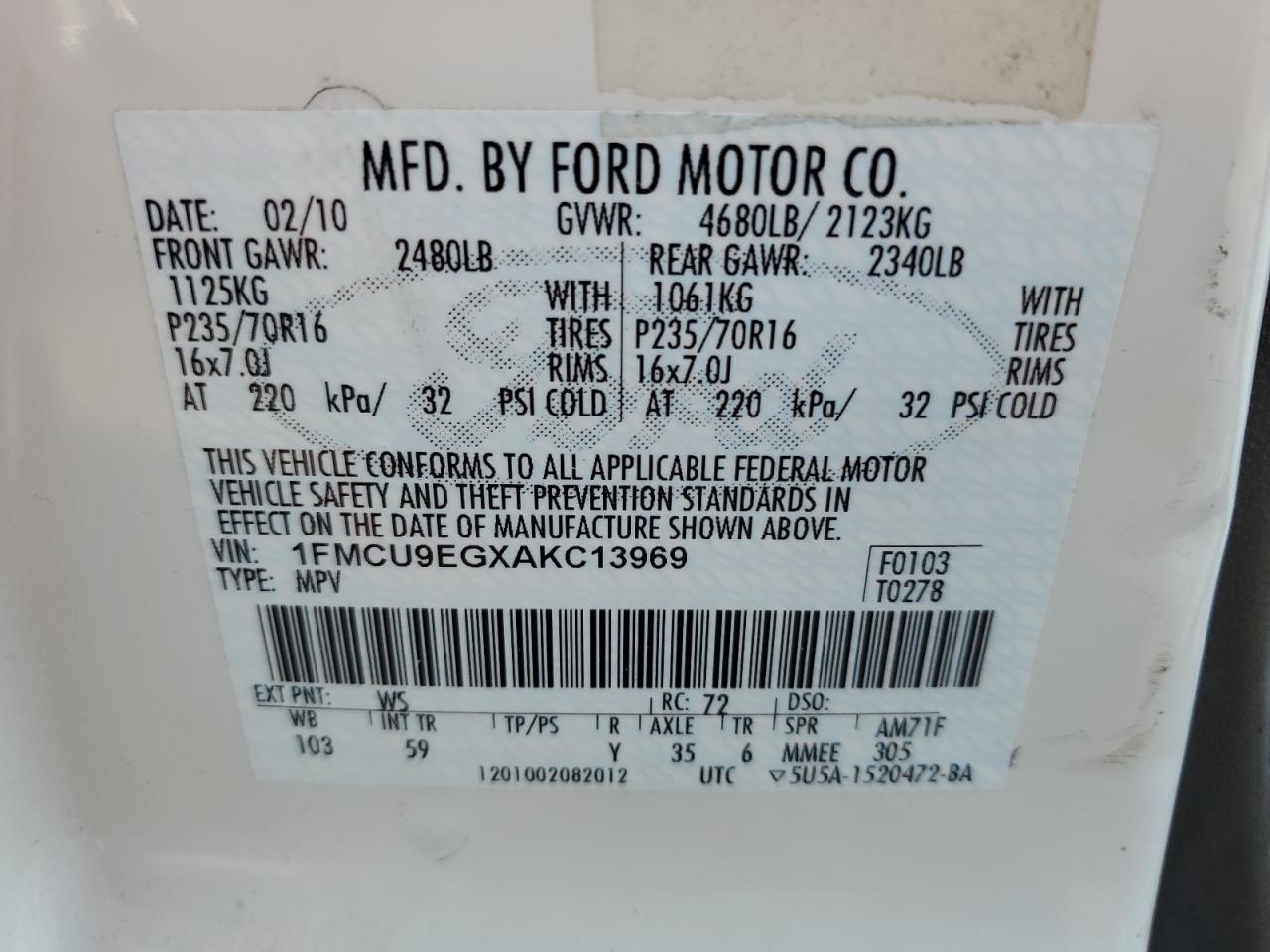 2010 Ford Escape - Image 15