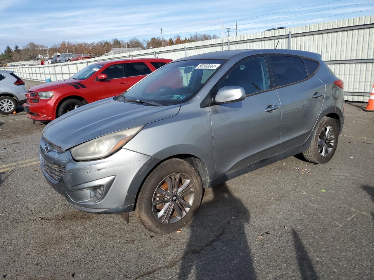 2015 Hyundai Tucson Gls VIN: KM8JTCAF9FU087846 Lot: 80368644