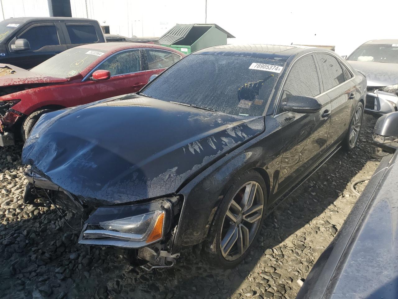 VIN WAUAGAFD9EN011585 2014 AUDI A8 no.1