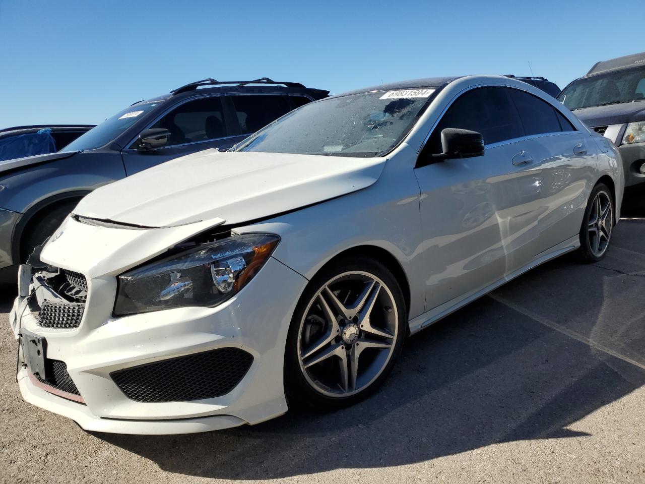 VIN WDDSJ4EB7EN103942 2014 MERCEDES-BENZ CLA-CLASS no.1