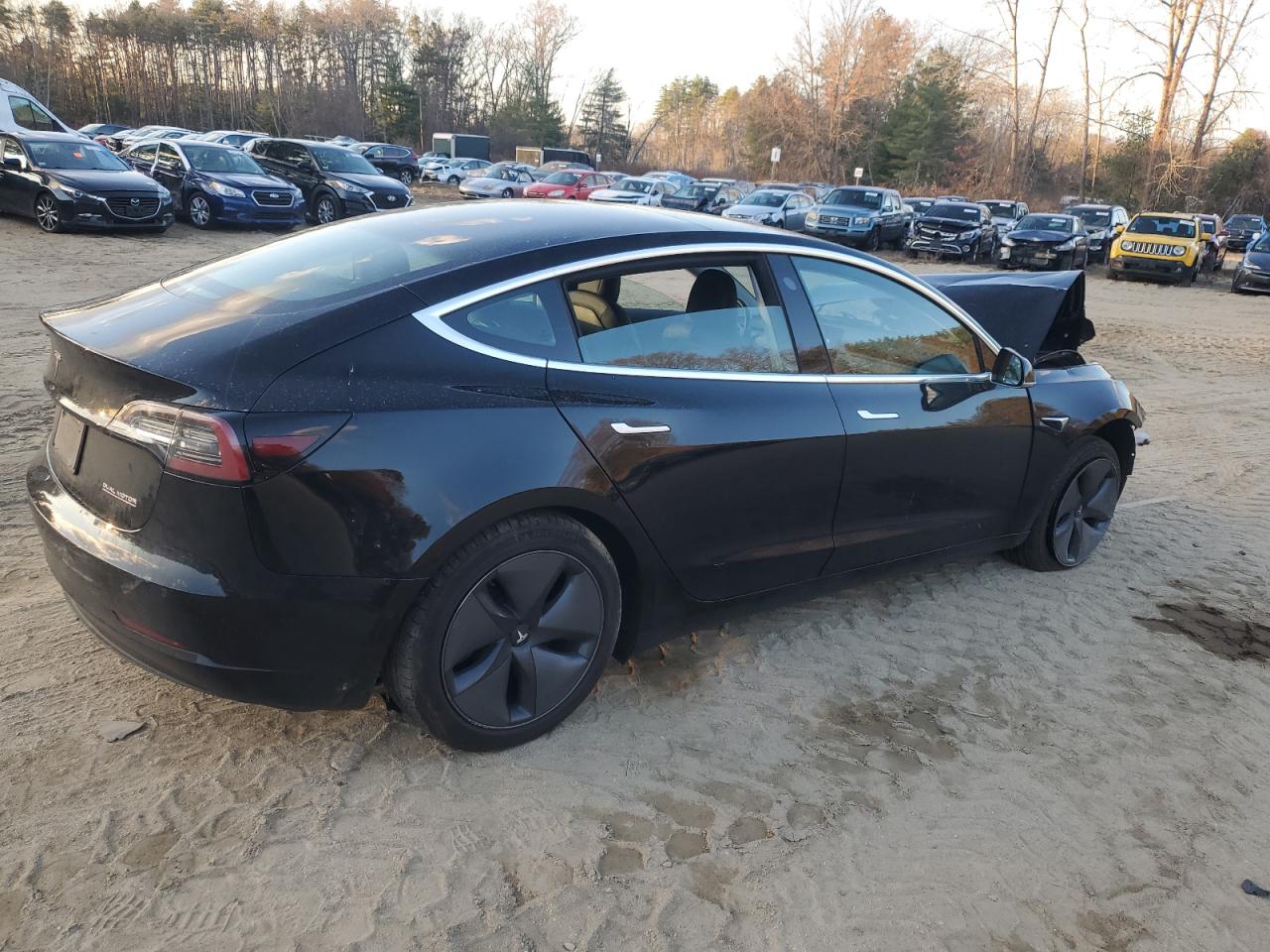 VIN 5YJ3E1EB3KF385587 2019 TESLA MODEL 3 no.3